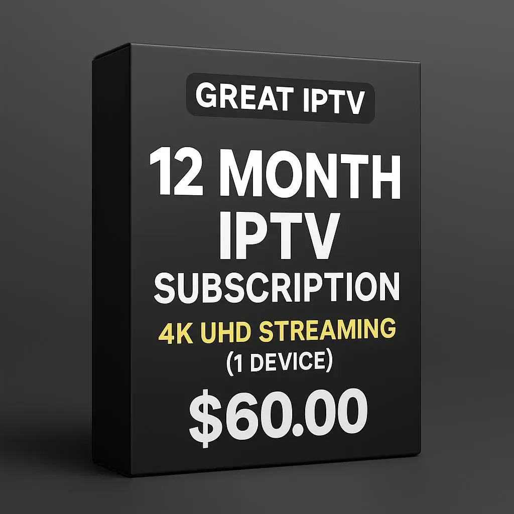 Premium Digital Entertainment Subscription - 12 Months of Unlimited Access
